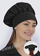 Колпак повара женский на резинке арт. ГУ-12-365-БЗ - 2